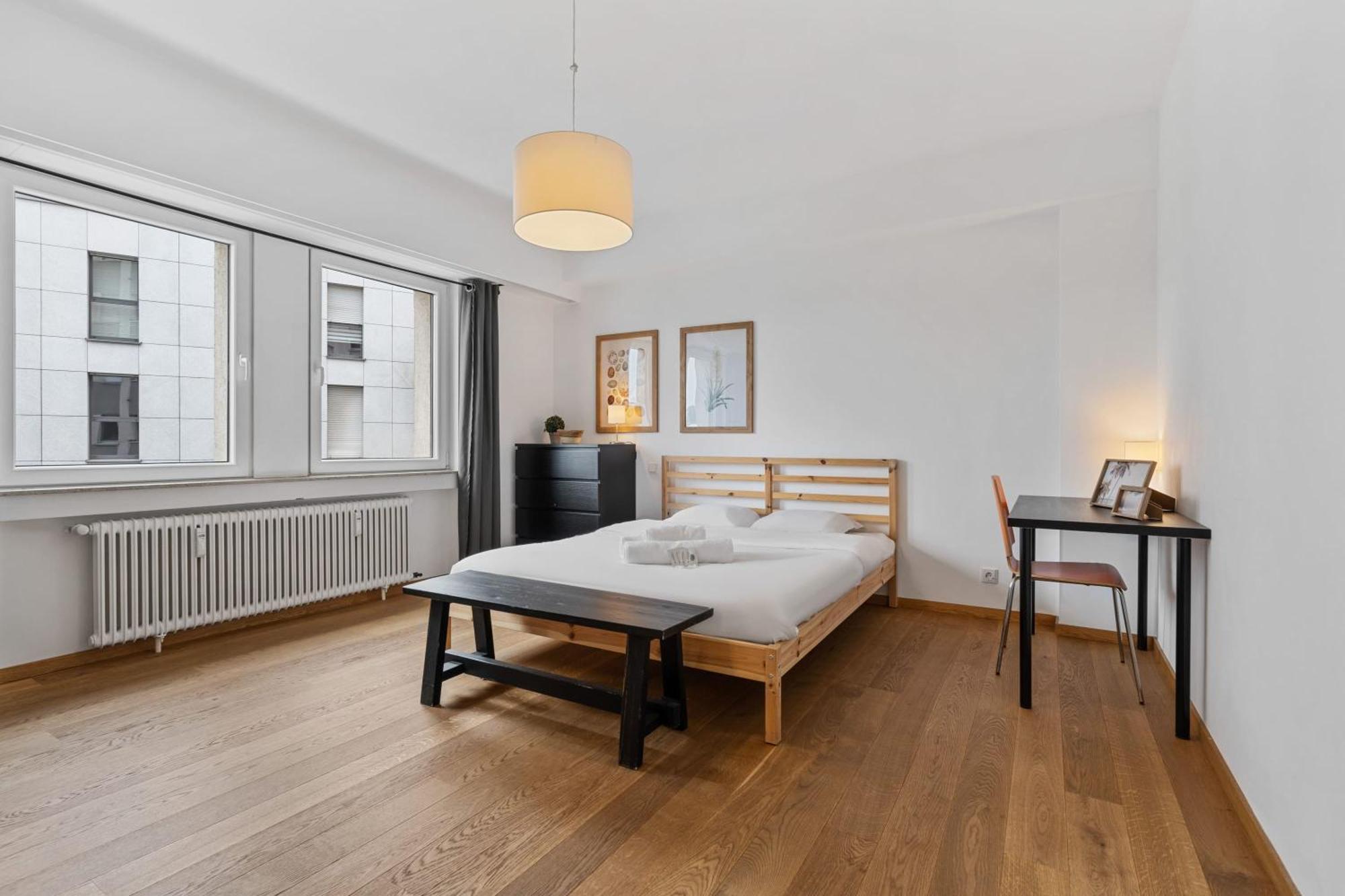 Central Lux 2Br Apt With City Views & Balcony Luxemburg Exterior foto