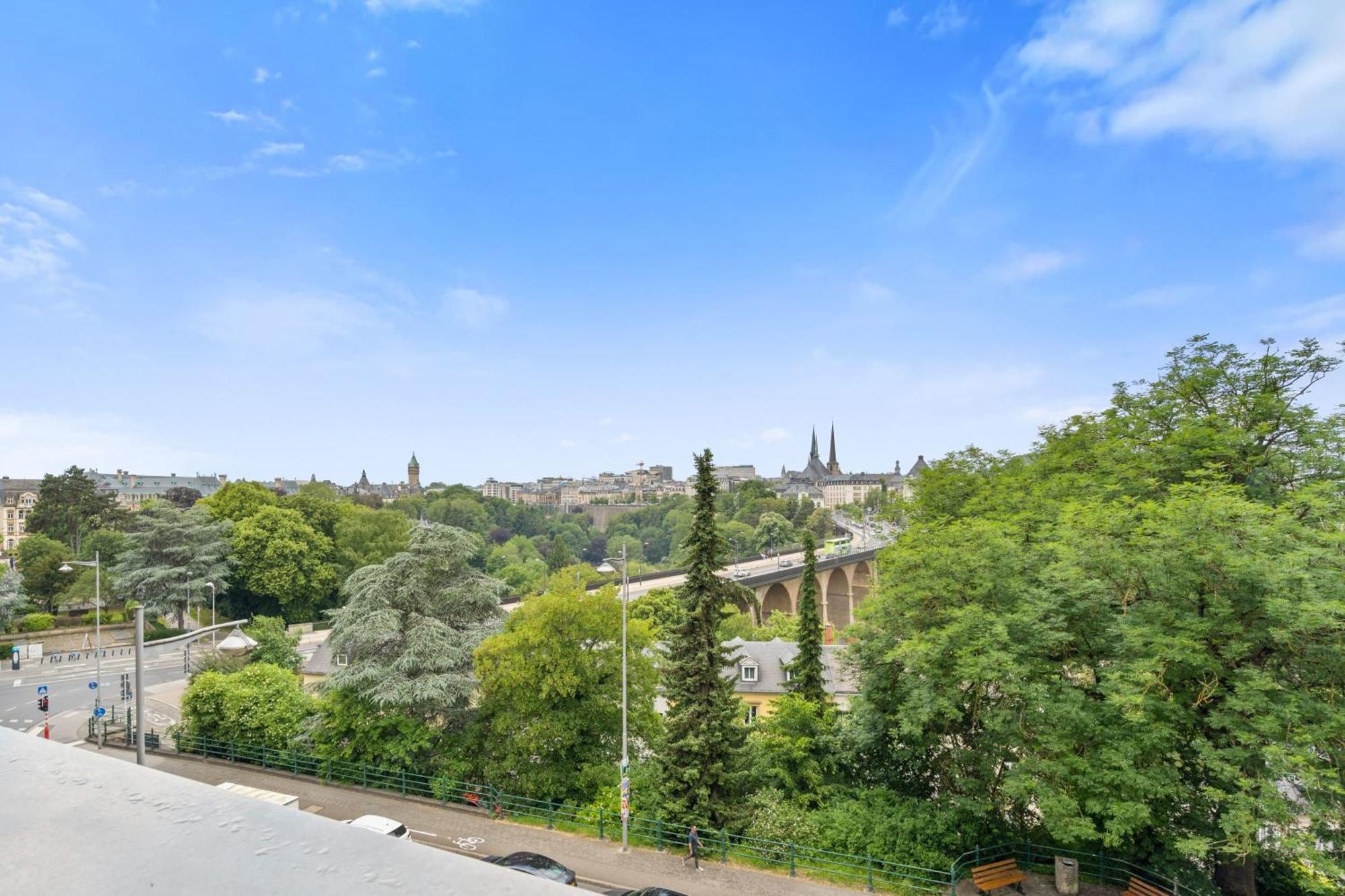 Central Lux 2Br Apt With City Views & Balcony Luxemburg Exterior foto